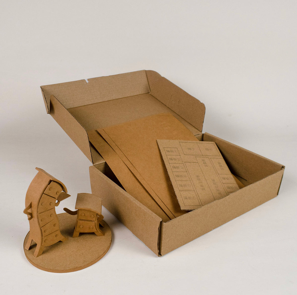 Small Cupboard Cardboard Crafts DIY